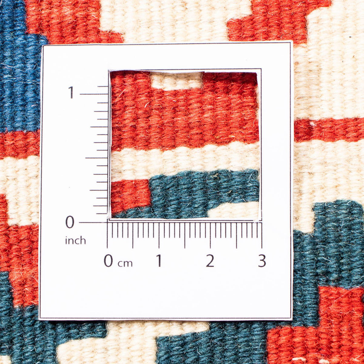 Tappeto Kelim - Orientale quadrato  - 106 x 103 cm - blu scuro