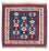 Tappeto Kelim - Orientale quadrato - 100 x 98 cm - blu scuro