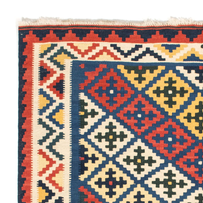 Tappeto Kelim - Orientale quadrato  - 104 x 102 cm - blu