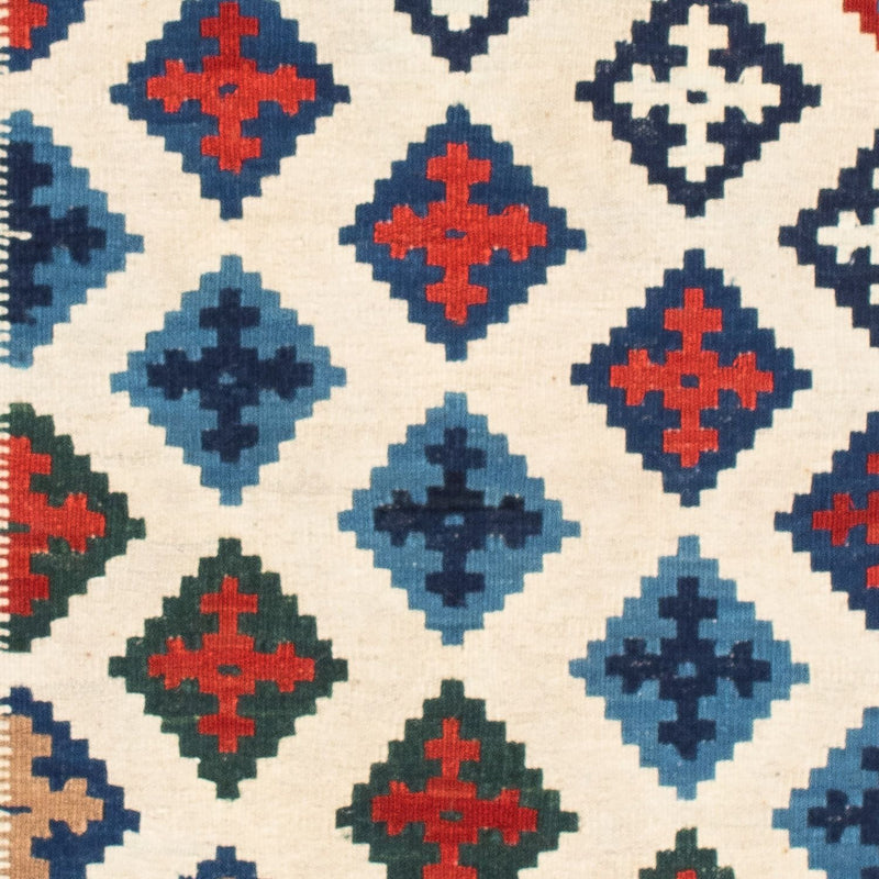 Tappeto Kelim - Orientale quadrato  - 104 x 102 cm - multicolore