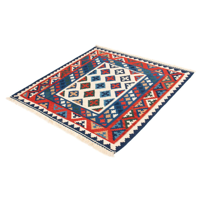 Tappeto Kelim - Orientale quadrato  - 104 x 102 cm - multicolore