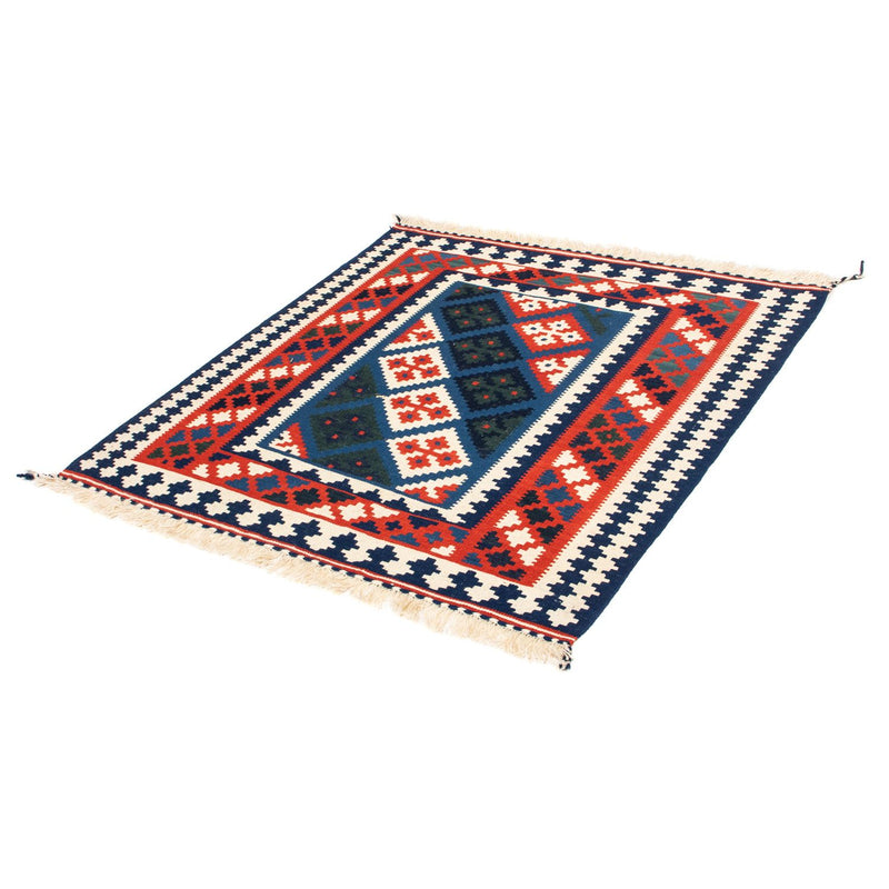 Tappeto Kelim - Orientale quadrato  - 104 x 103 cm - multicolore