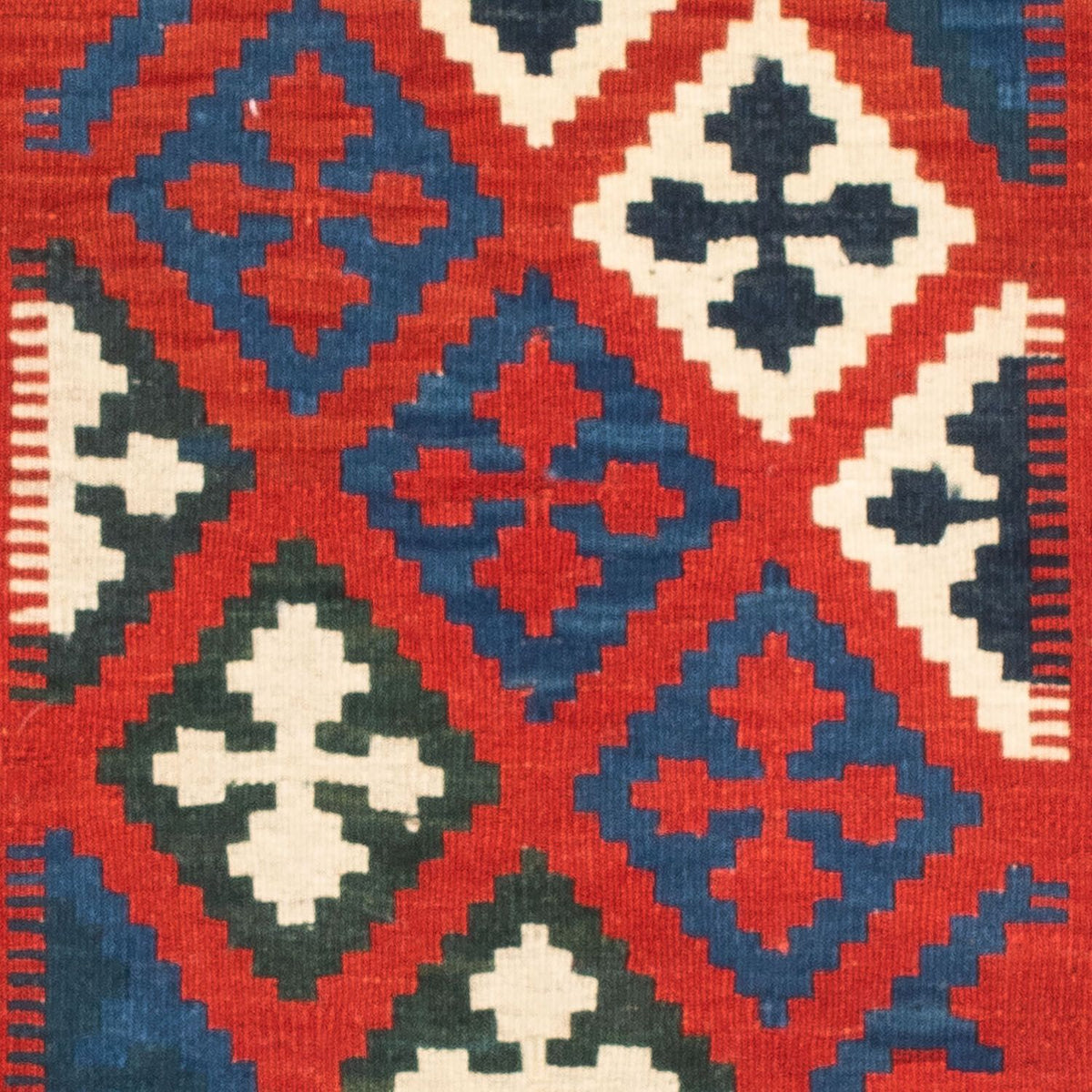 Tappeto Kelim - Orientale quadrato - 105 x 102 cm - multicolore