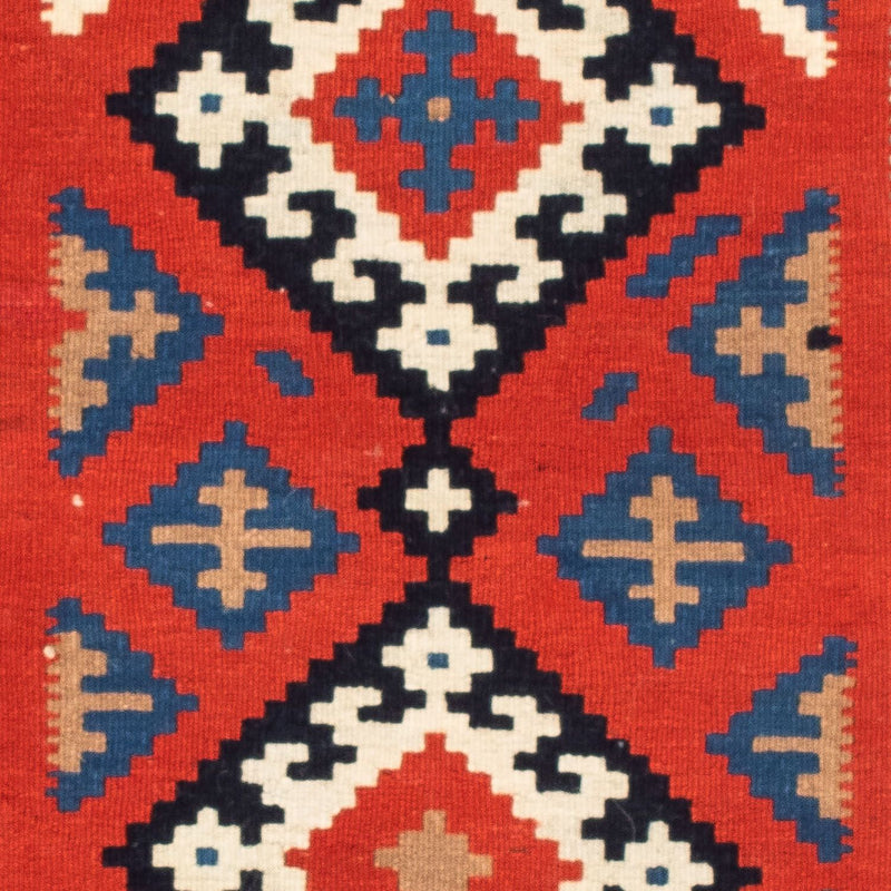 Tappeto Kelim - Orientale quadrato  - 106 x 100 cm - multicolore