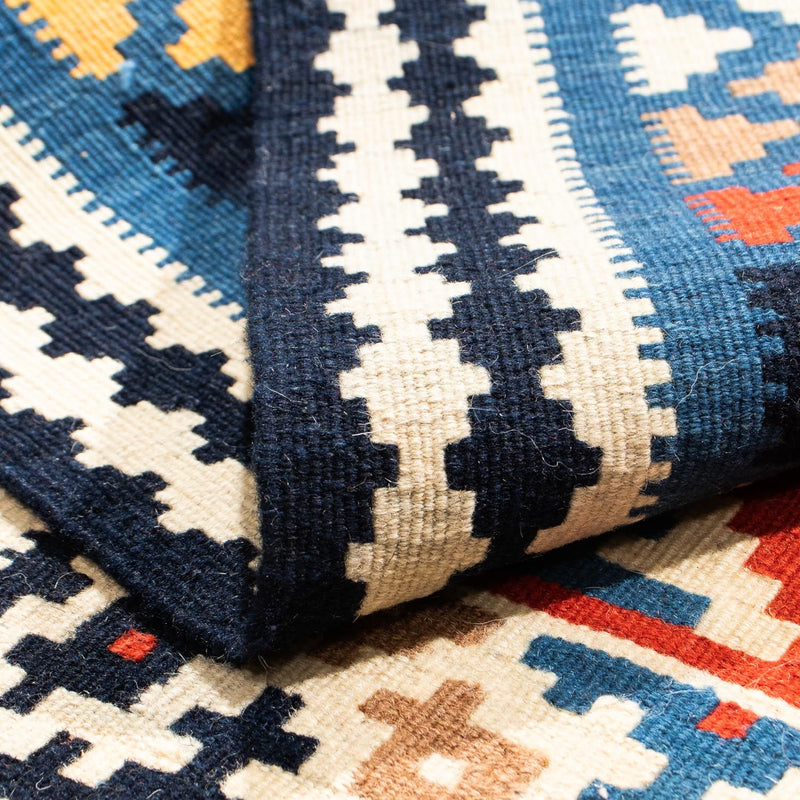 Tappeto Kelim - Orientale quadrato  - 106 x 100 cm - multicolore