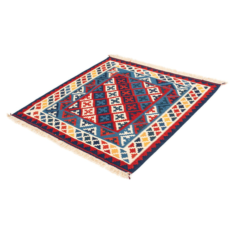 Tappeto Kelim - Orientale quadrato  - 105 x 102 cm - multicolore