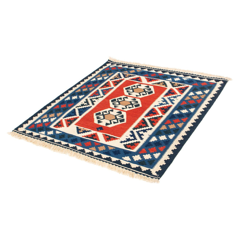 Tappeto Kelim - Orientale quadrato  - 103 x 103 cm - multicolore