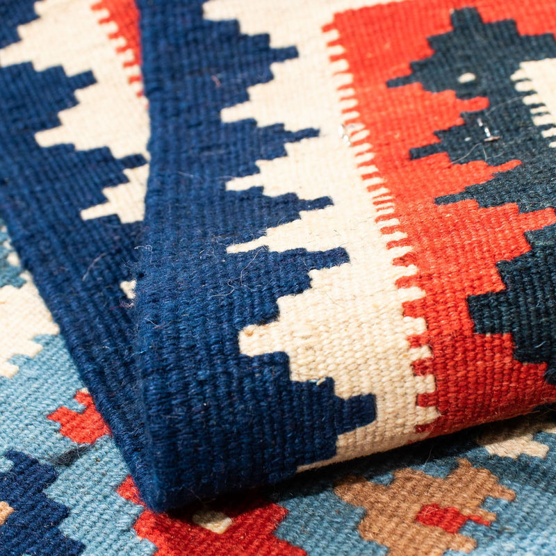 Tappeto Kelim - Orientale quadrato  - 104 x 100 cm - multicolore