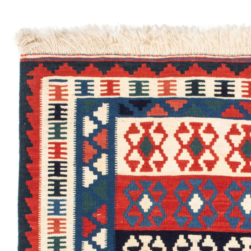 Tappeto Kelim - Orientale quadrato  - 110 x 100 cm - blu