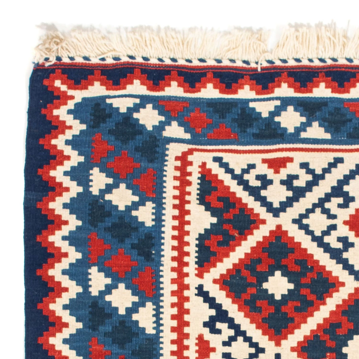 Tappeto Kelim - Orientale quadrato  - 103 x 102 cm - beige