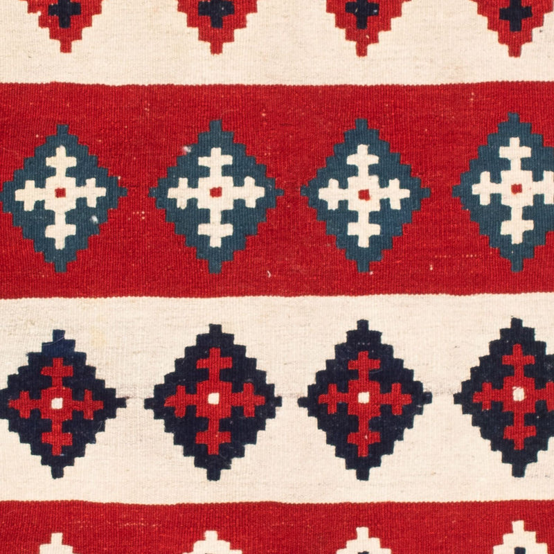 Tappeto Kelim - Orientale quadrato  - 106 x 103 cm - blu