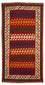 Tappeto corsia Tappeto Kelim - Orientale - 297 x 149 cm - rosso scuro