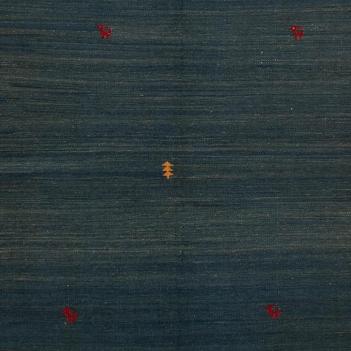 Tappeto Kelim - Orientale - 203 x 146 cm - blu scuro