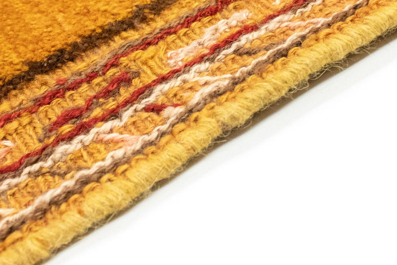 Tappeto Gabbeh - Persero - 173 x 116 cm - oro