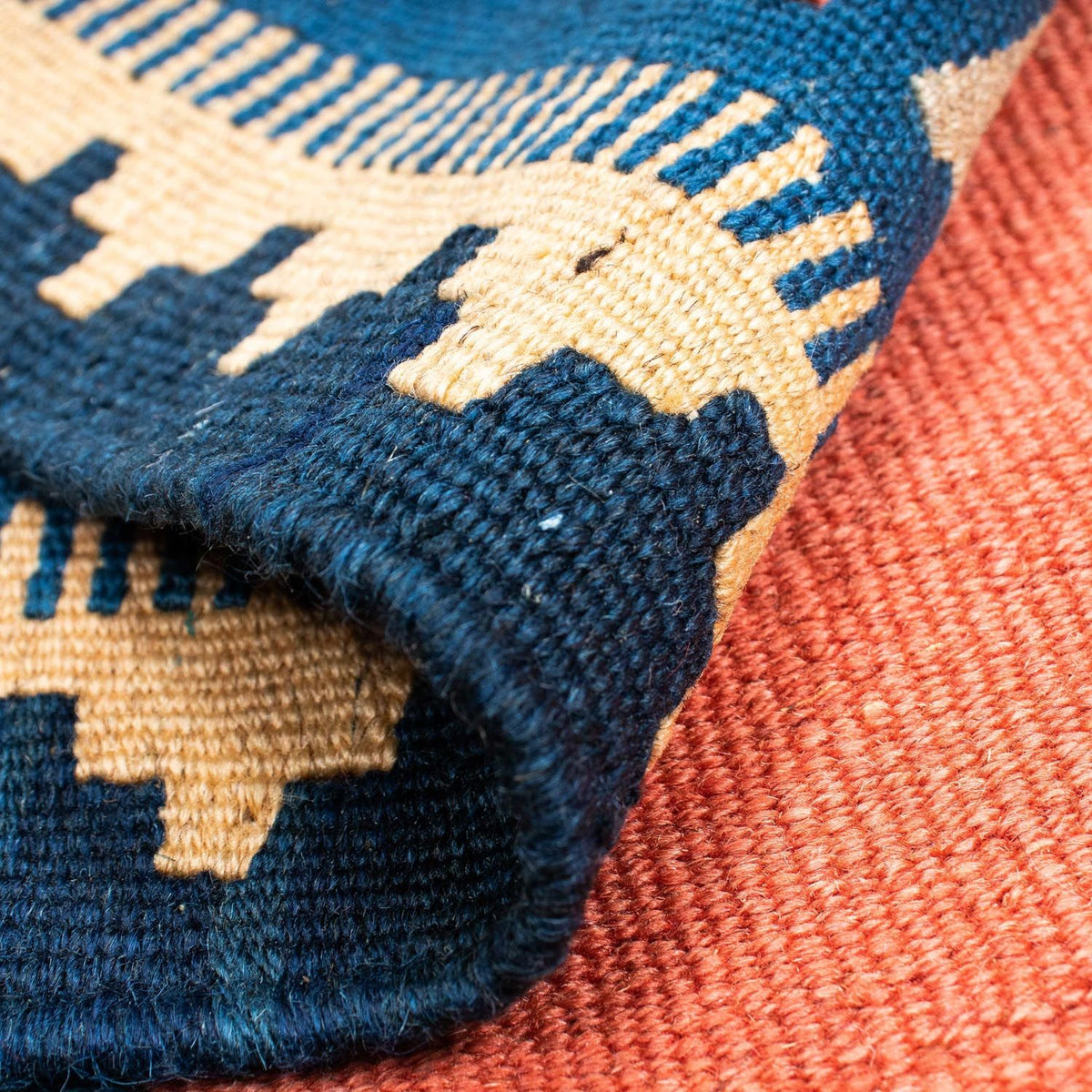 Tappeto Kelim - Orientale - 193 x 135 cm - arancione