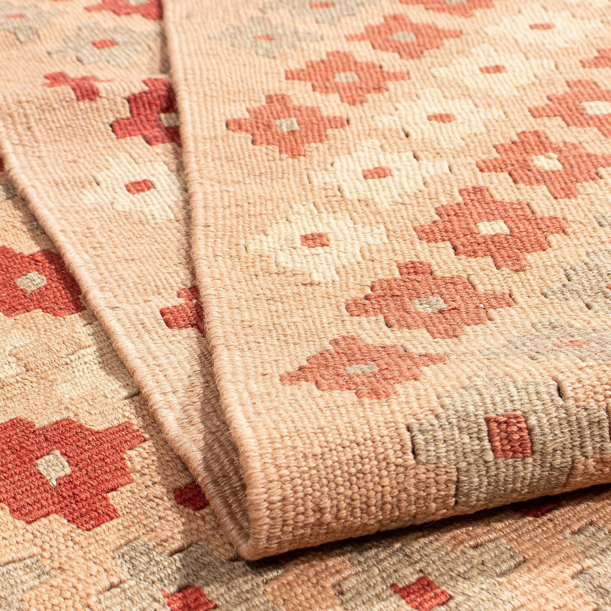 Tappeto Kelim - Orientale - 214 x 158 cm - marrone chiaro