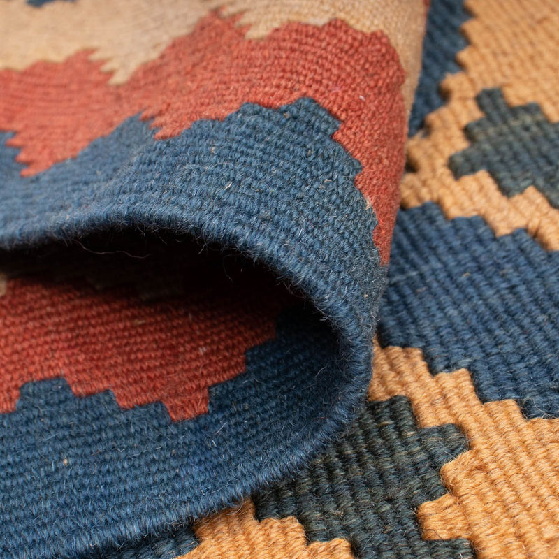 Tappeto Kelim - Orientale - 193 x 124 cm - blu