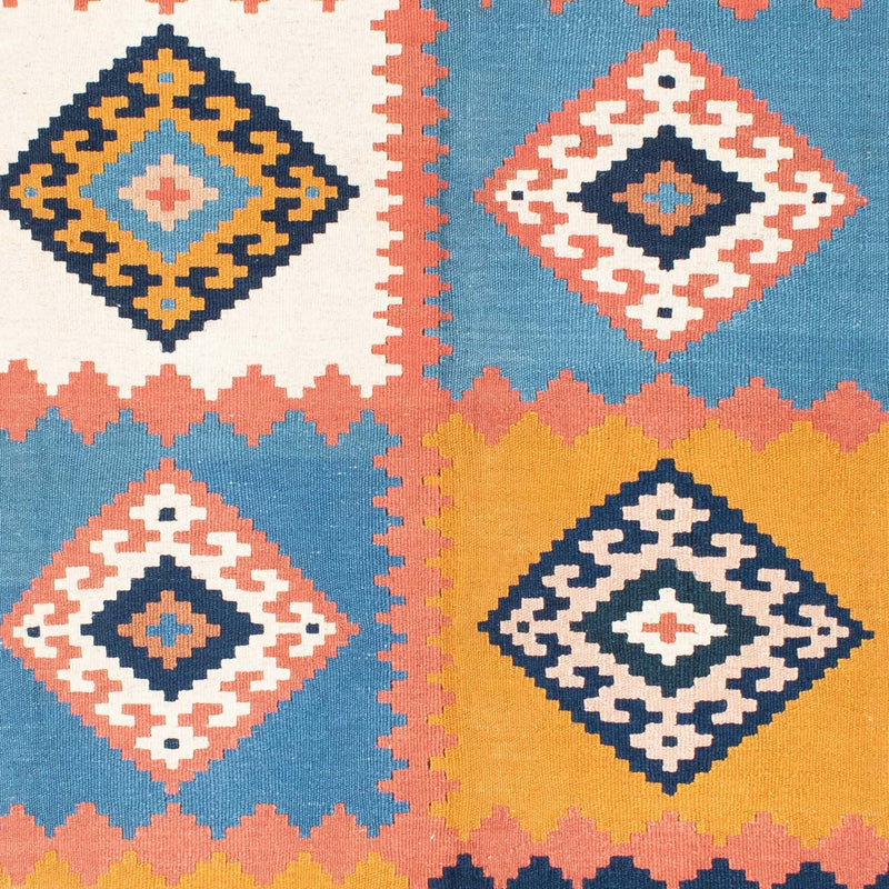Tappeto Kelim - Orientale - 200 x 159 cm - blu
