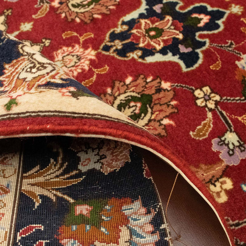 Tappeto Persero - Tabriz - Reale - 150 x 101 cm - rosso scuro