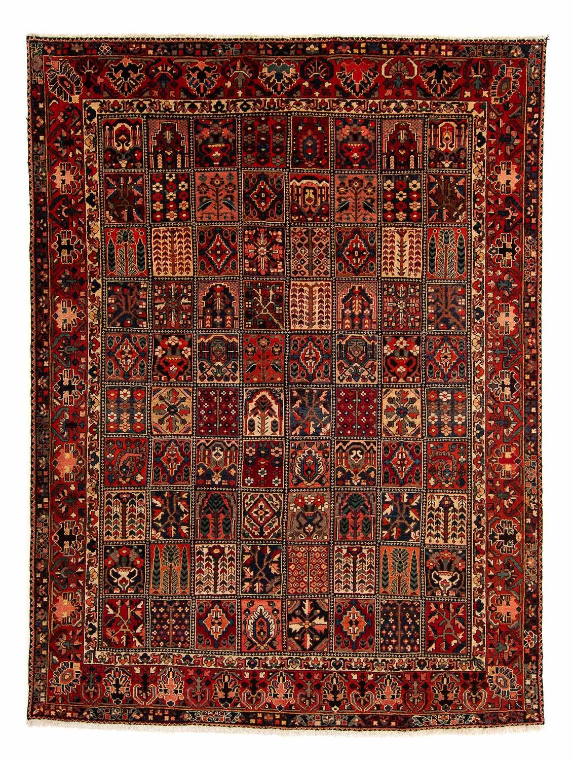 Tappeto Persero - Nomade - 351 x 302 cm - rosso scuro
