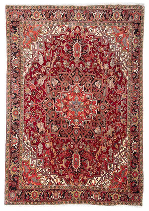 Tappeto Persero - Nomade - 334 x 265 cm - rosso scuro