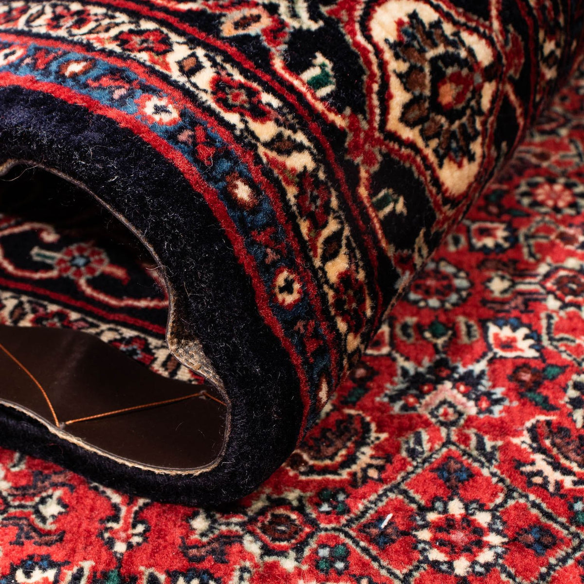 Tappeto Persero - Bidjar - 261 x 164 cm - rosso scuro