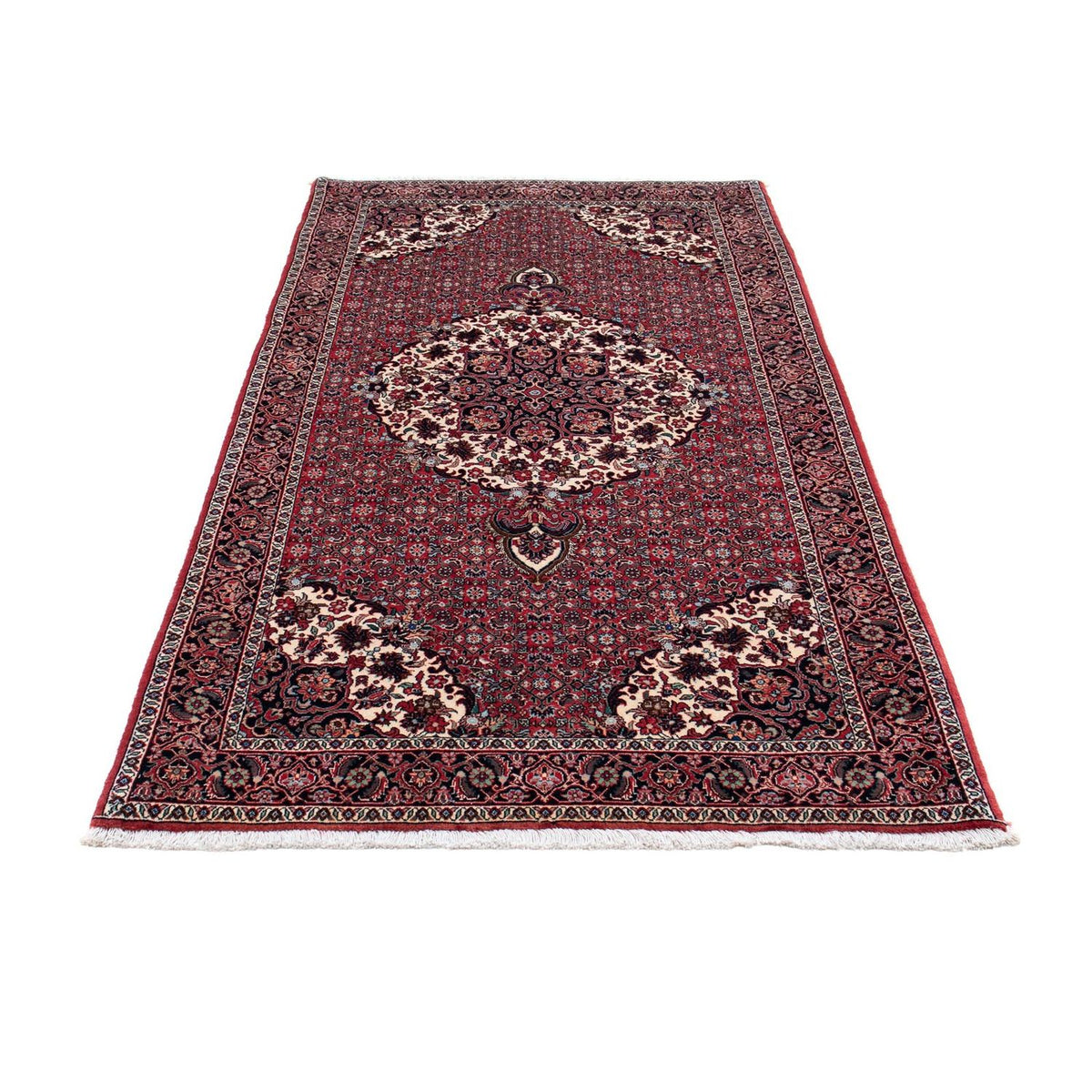 Tappeto corsia Tappeto Persero - Bidjar - 194 x 100 cm - rosso scuro