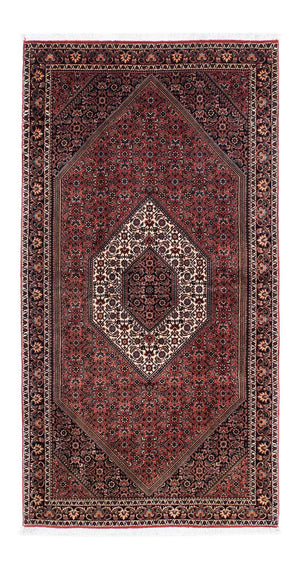 Tappeto corsia Tappeto Persero - Bidjar - 205 x 102 cm - rosso scuro