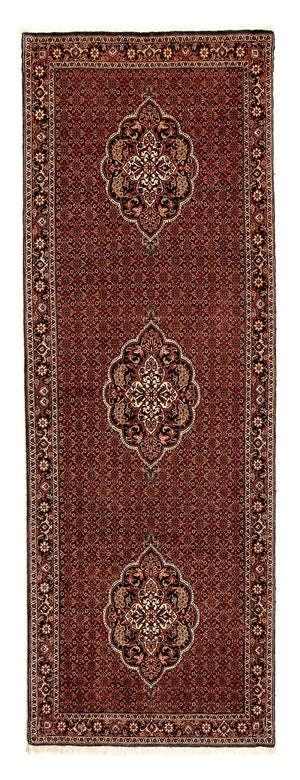 Tappeto corsia Tappeto Persero - Bidjar - 297 x 102 cm - rosso scuro