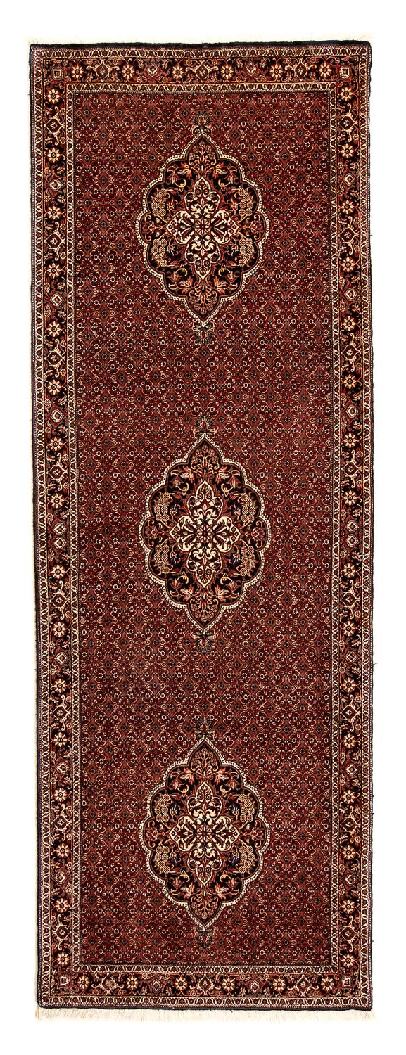 Tappeto corsia Tappeto Persero - Bidjar - 297 x 102 cm - rosso scuro