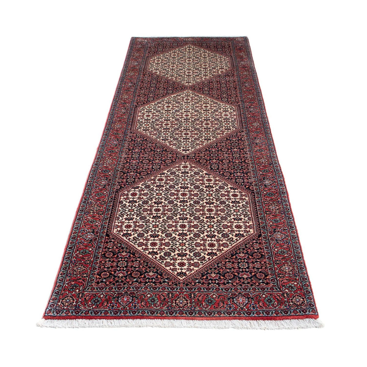 Tappeto corsia Tappeto Persero - Bidjar - 300 x 85 cm - beige