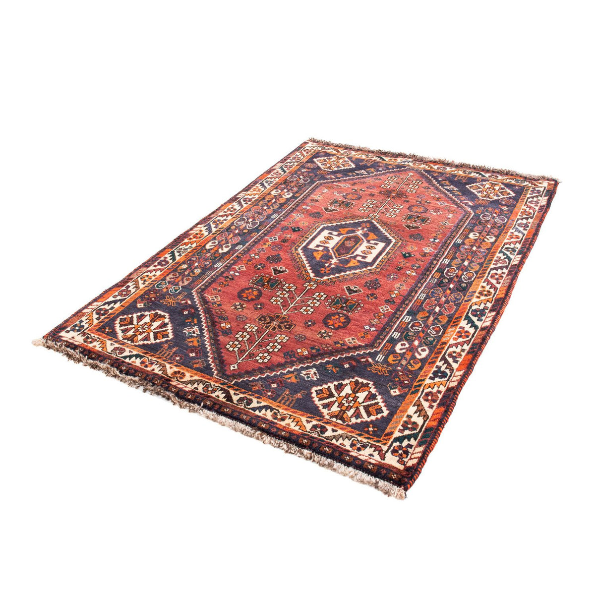 Tappeto Persero - Nomade - 152 x 107 cm - rosso scuro