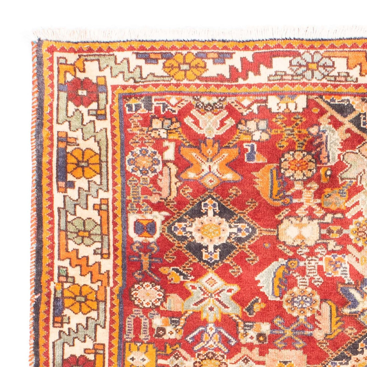Tappeto Persero - Nomade - 149 x 105 cm - rosso scuro