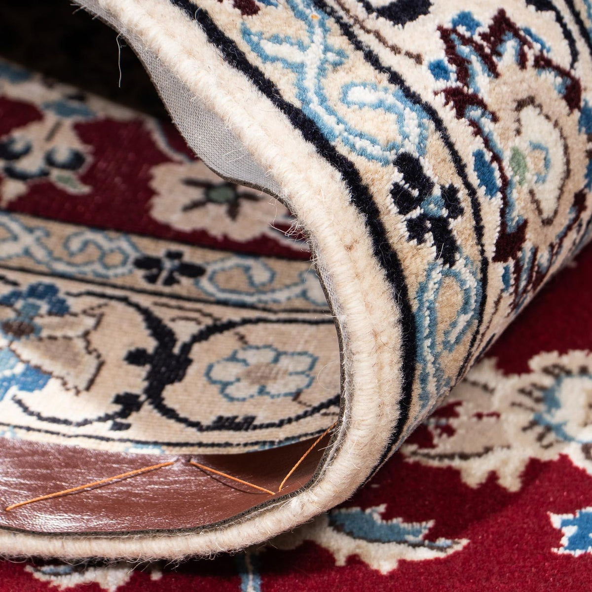 Tappeto Persero - Nain - Reale - 169 x 110 cm - rosso scuro