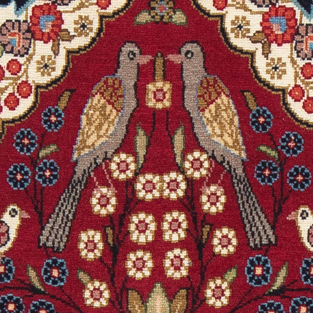 Tappeto Persero - Classico - 80 x 55 cm - rosso scuro