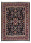 Tappeto Persero - Ghom - 193 x 141 cm - blu scuro