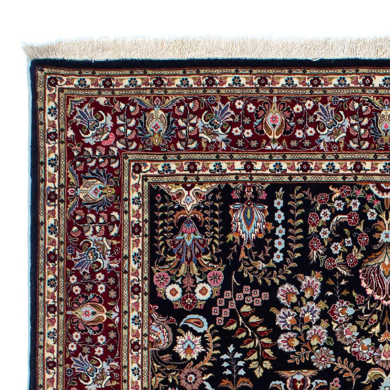Tappeto Persero - Ghom - 193 x 141 cm - blu scuro