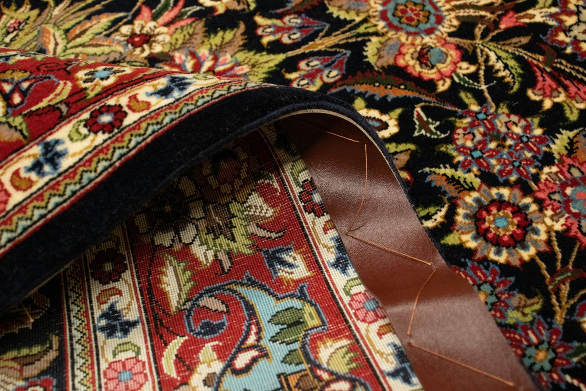 Tappeto Persero - Ghom - 162 x 102 cm - nero