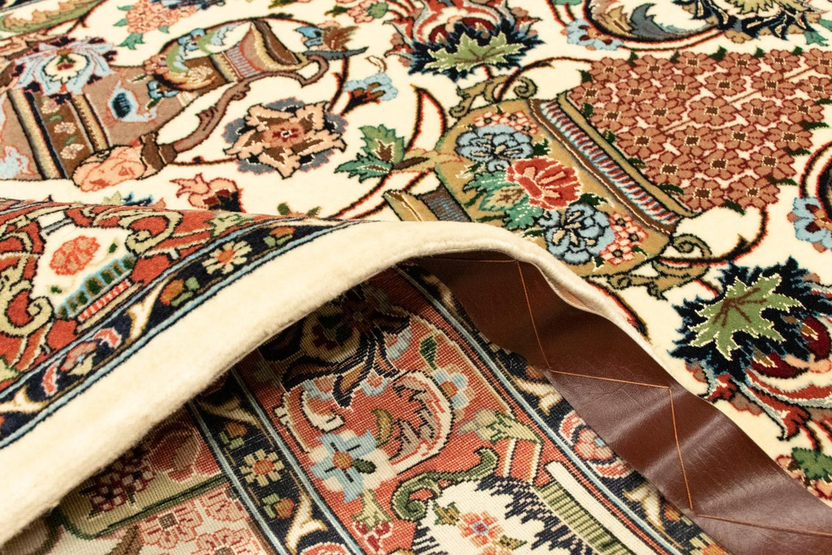 Tappeto Persero - Ghom - 160 x 102 cm - beige