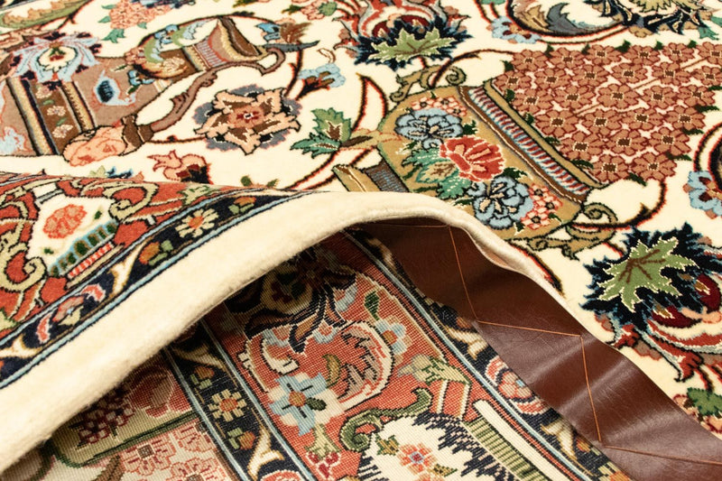 Tappeto Persero - Ghom - 160 x 102 cm - beige