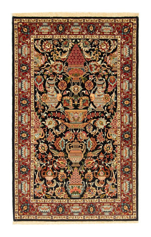 Tappeto Persero - Ghom - 161 x 102 cm - nero