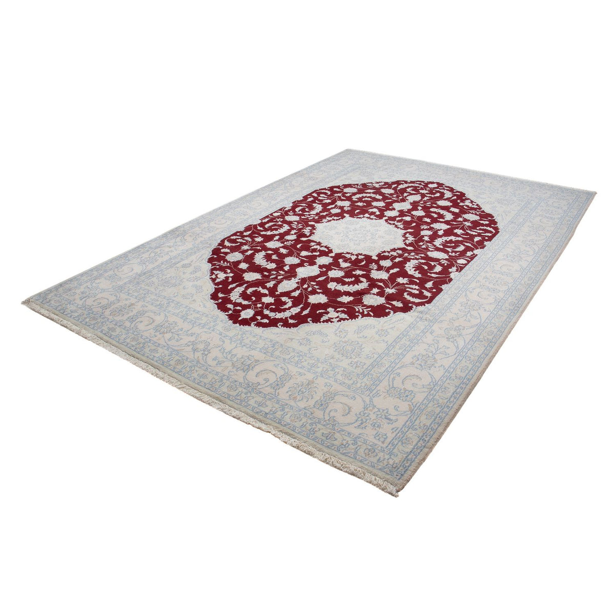Tappeto Persero - Nain - 289 x 198 cm - rosso scuro