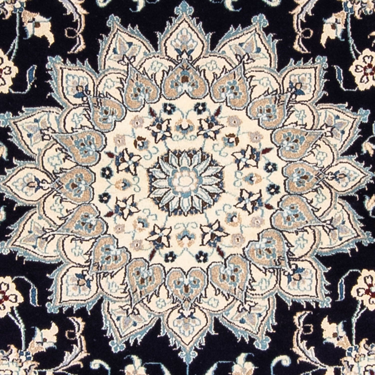 Tappeto Persero - Nain rotondo  - 250 x 250 cm - blu scuro
