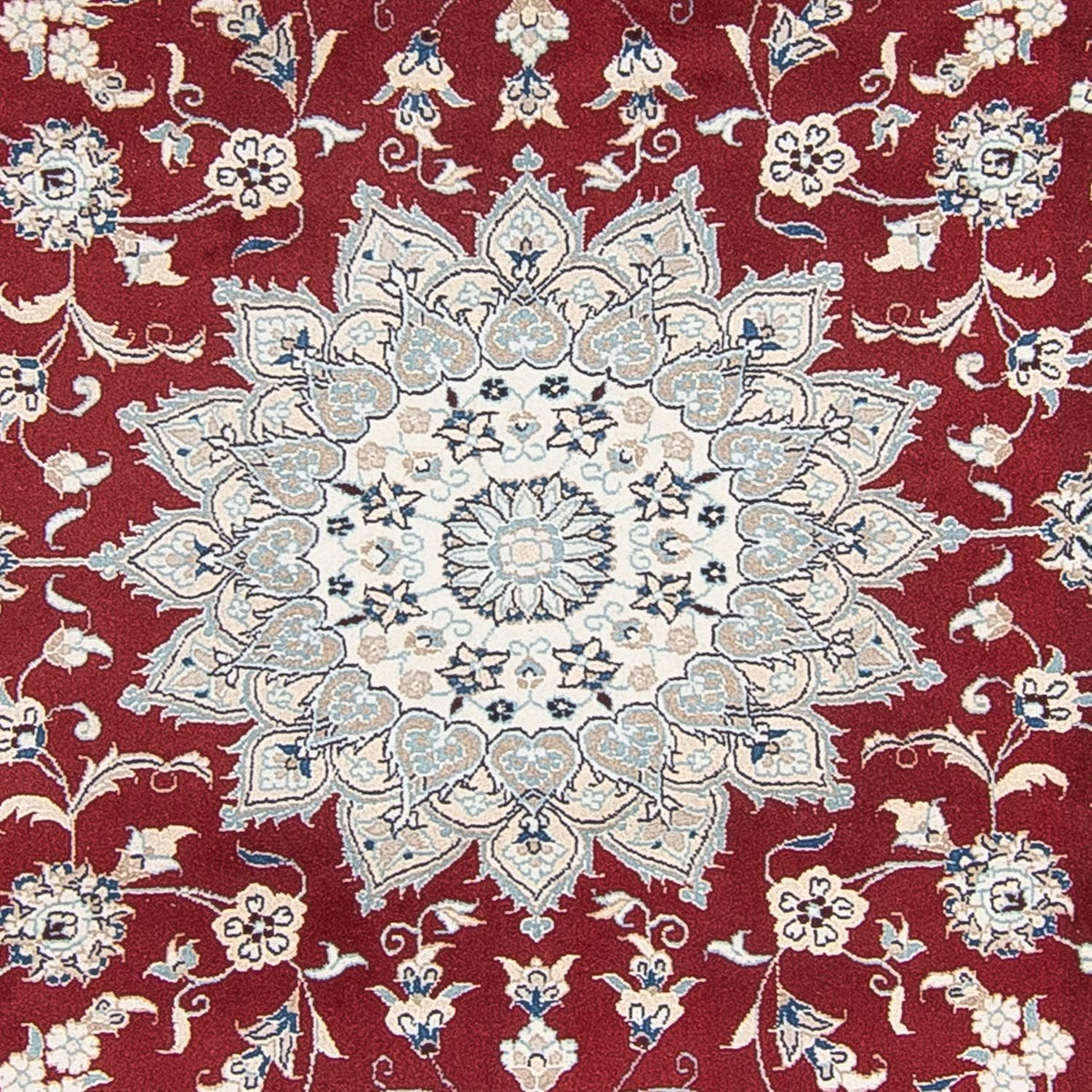 Tappeto Persero - Nain rotondo - 250 x 250 cm - rosso scuro