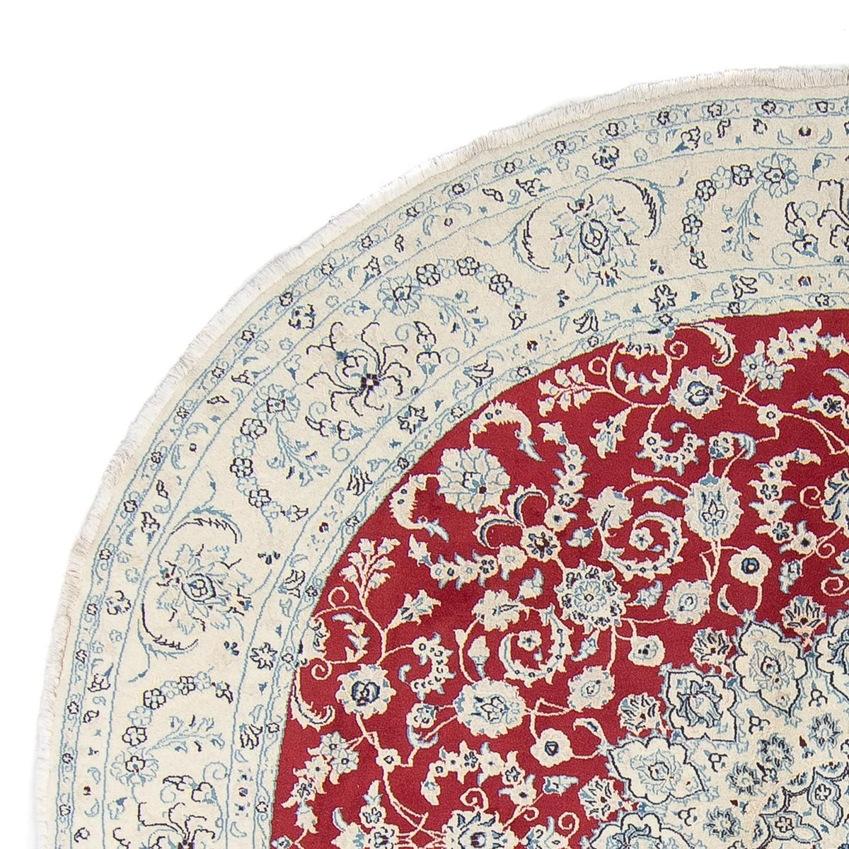 Tappeto Persero - Nain rotondo  - 300 x 300 cm - rosso