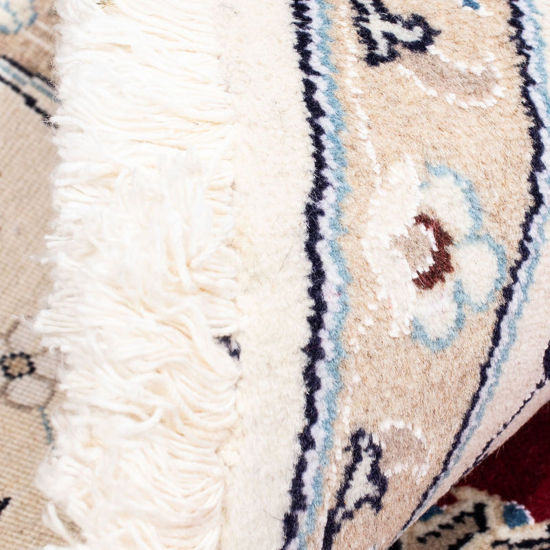 Tappeto Persero - Nain rotondo  - 245 x 245 cm - rosso scuro