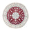 Tappeto Persero - Nain rotondo - 245 x 245 cm - rosso scuro