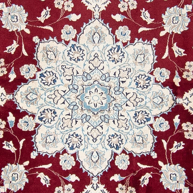 Tappeto Persero - Nain rotondo  - 245 x 245 cm - rosso scuro