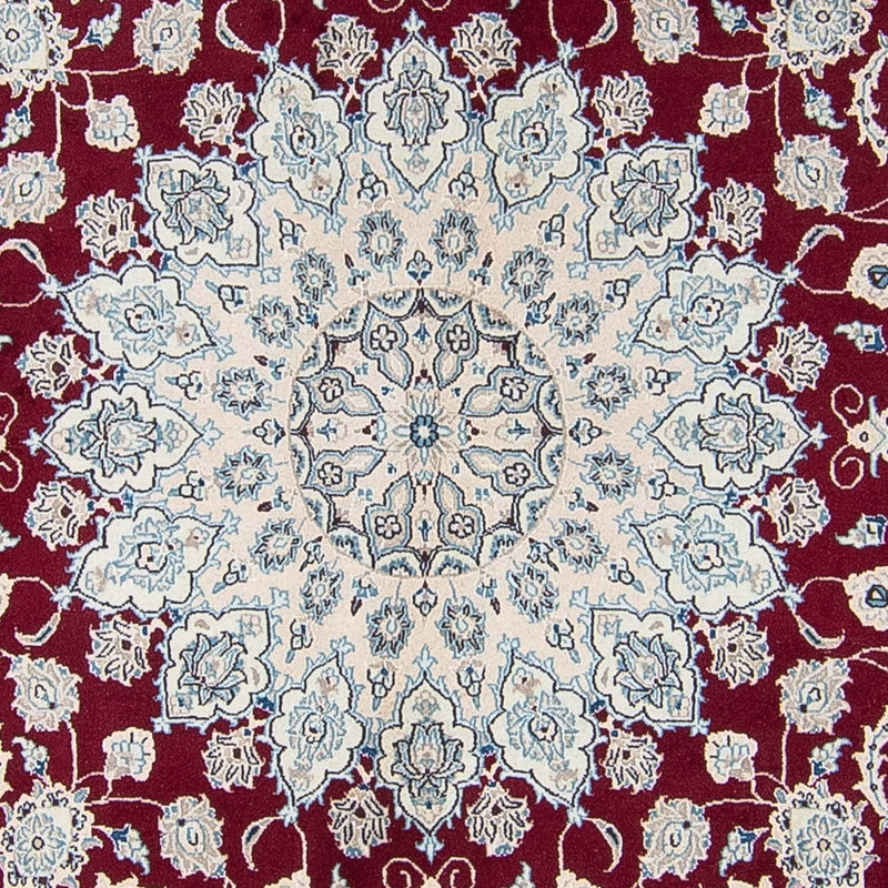Tappeto Persero - Nain rotondo  - 295 x 295 cm - rosso scuro