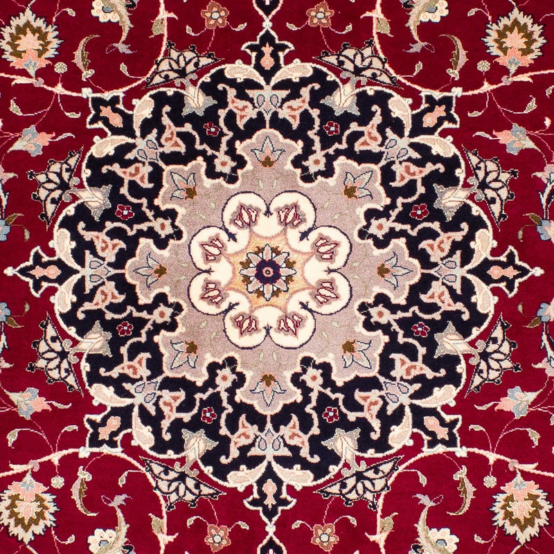Tappeto Persero - Tabriz - Reale - 240 x 172 cm - rosso scuro